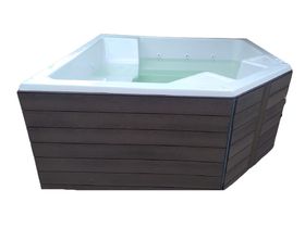 Composite Cladding Surround for Hot Tub